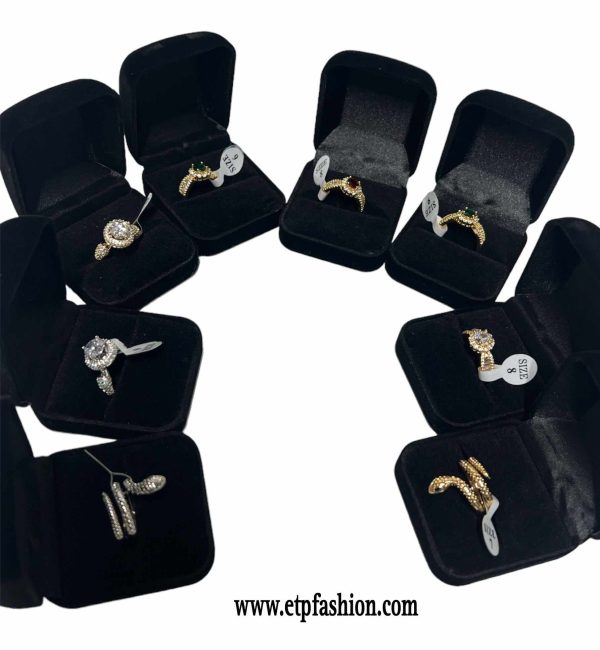 rings for women in silver and gold different style
