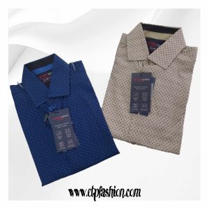 Long Sleeve Shirt For Men In Black And Beige