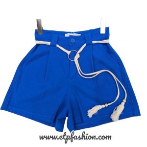 Short in blue color for womens