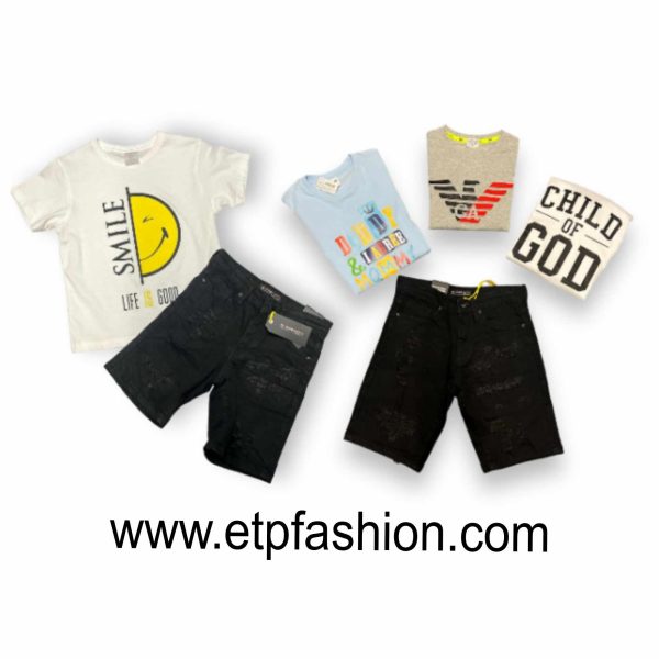 2-piece Outfits For Boys, Shorts And T-shirt