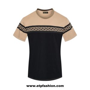 Khaki And Black T-shirt For Men