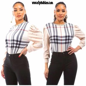Nude Women's Long Sleeved Blouse