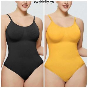 Boody blouse with straps two colors black and mustard