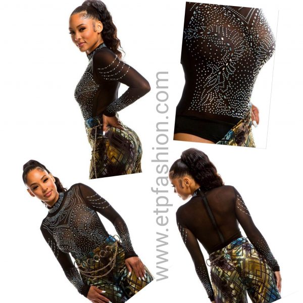 Black transparent body