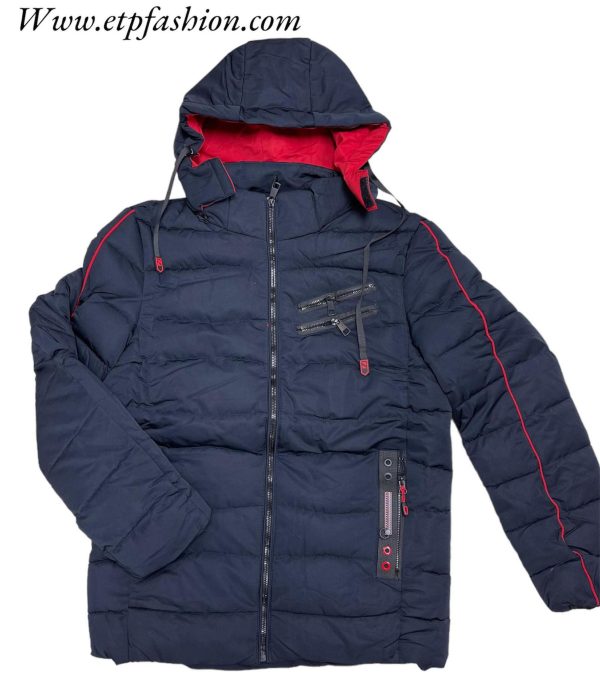 Thick Navy Jacket For Men