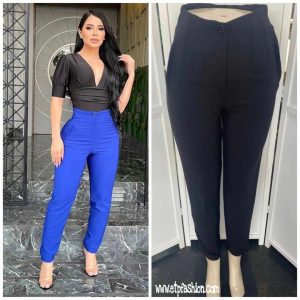 Black Dress Pant With Strap