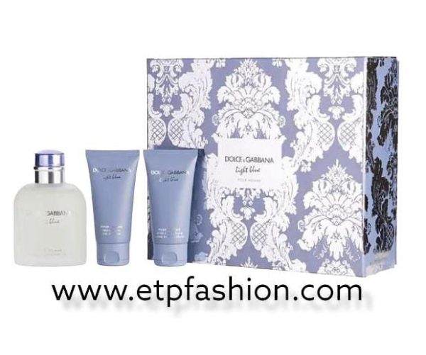 Dolce & gabbana light blue three piece set