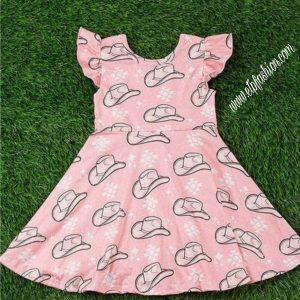 Girls pink dress