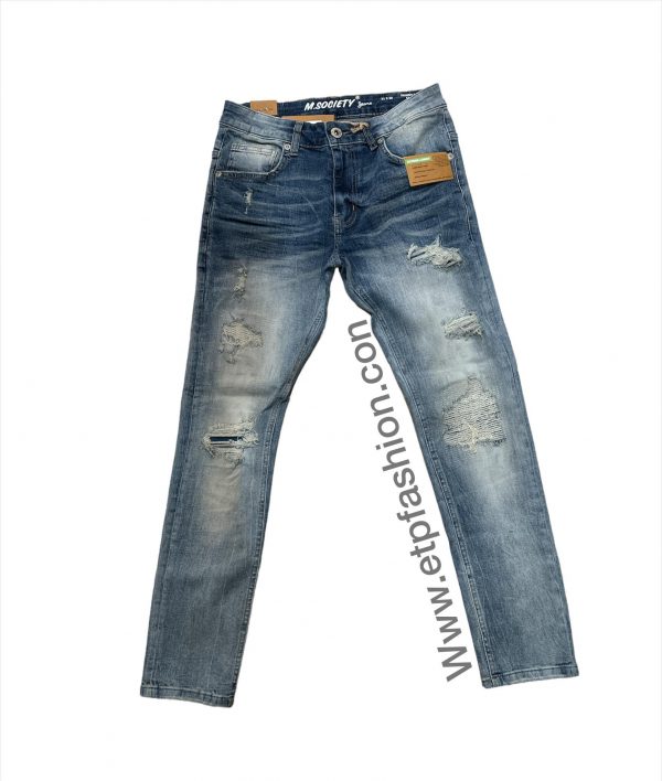 Mens jean in blue color comfortable