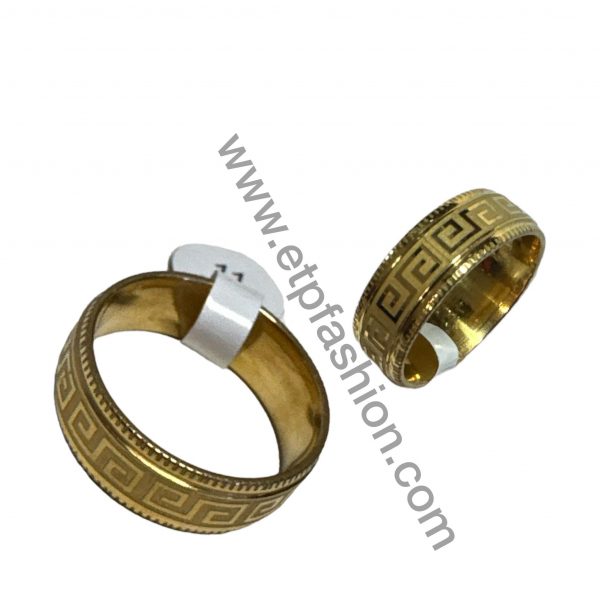Stainless steel men rings