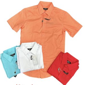 Shirt short sleeve in different colors for mens