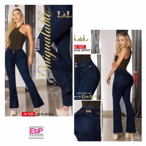Dark Blue Womens Jeans Colombian Ref:1423