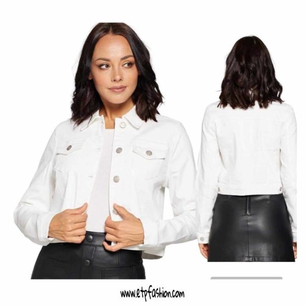 Demin Ripped Jacket for women