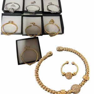 Womens Bracelet Set With Ring in box