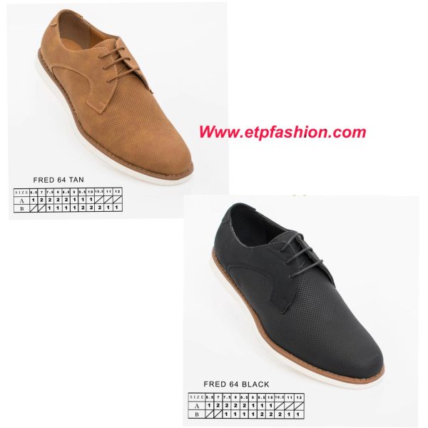 Black And Tan Men Dress Shoes Fred-64