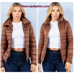 Warm Brown Jacket For Women