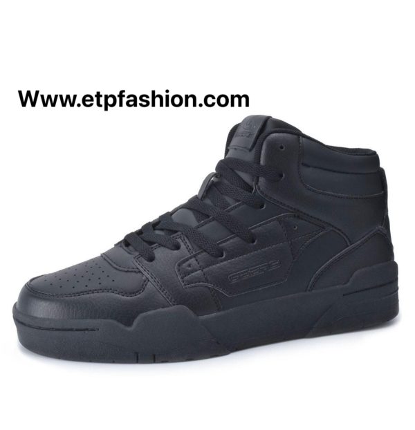 Black High Top Sneakers For Men Ref:35043