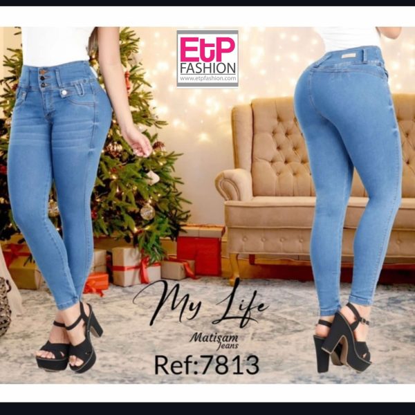 Colombian Ligth Blue Jeans Ref:7813