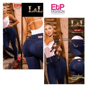 women's blue jeas colombiano